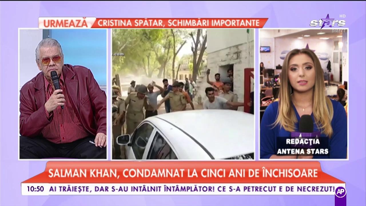 Salman Khan, condamnat la cinci ani de inchisoare! Artistul a fost deja ridicat de polițist