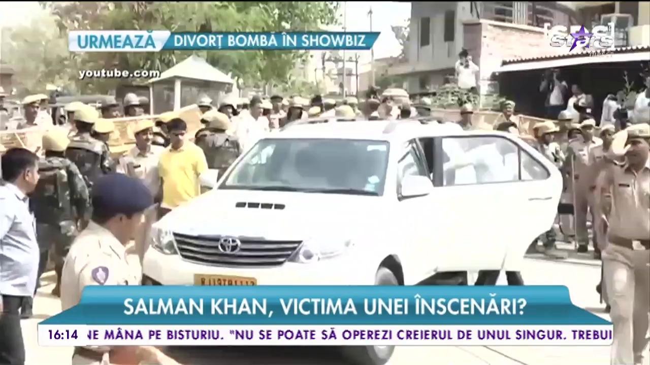 Salman Khan a fost arestat şi &icirc;ncătuşat!