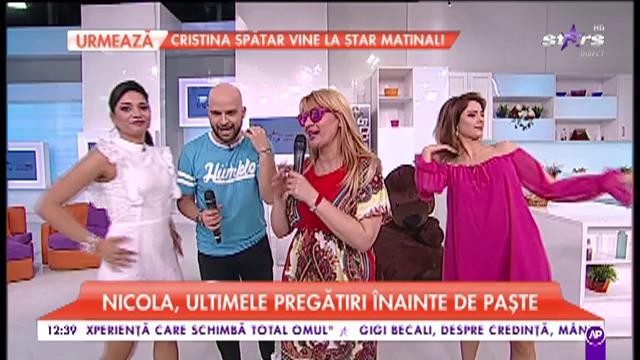 Nicola, ultimele pregătiri înainte de Paște. Artista vorbește despre viața de familie