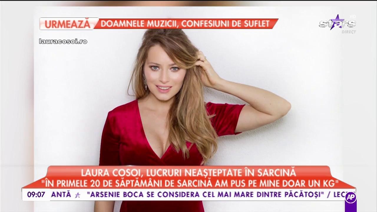 Laura Cosoi, lucruri neașteptate în sarcină: ”Credeam că voi zace toată ziua la pat”