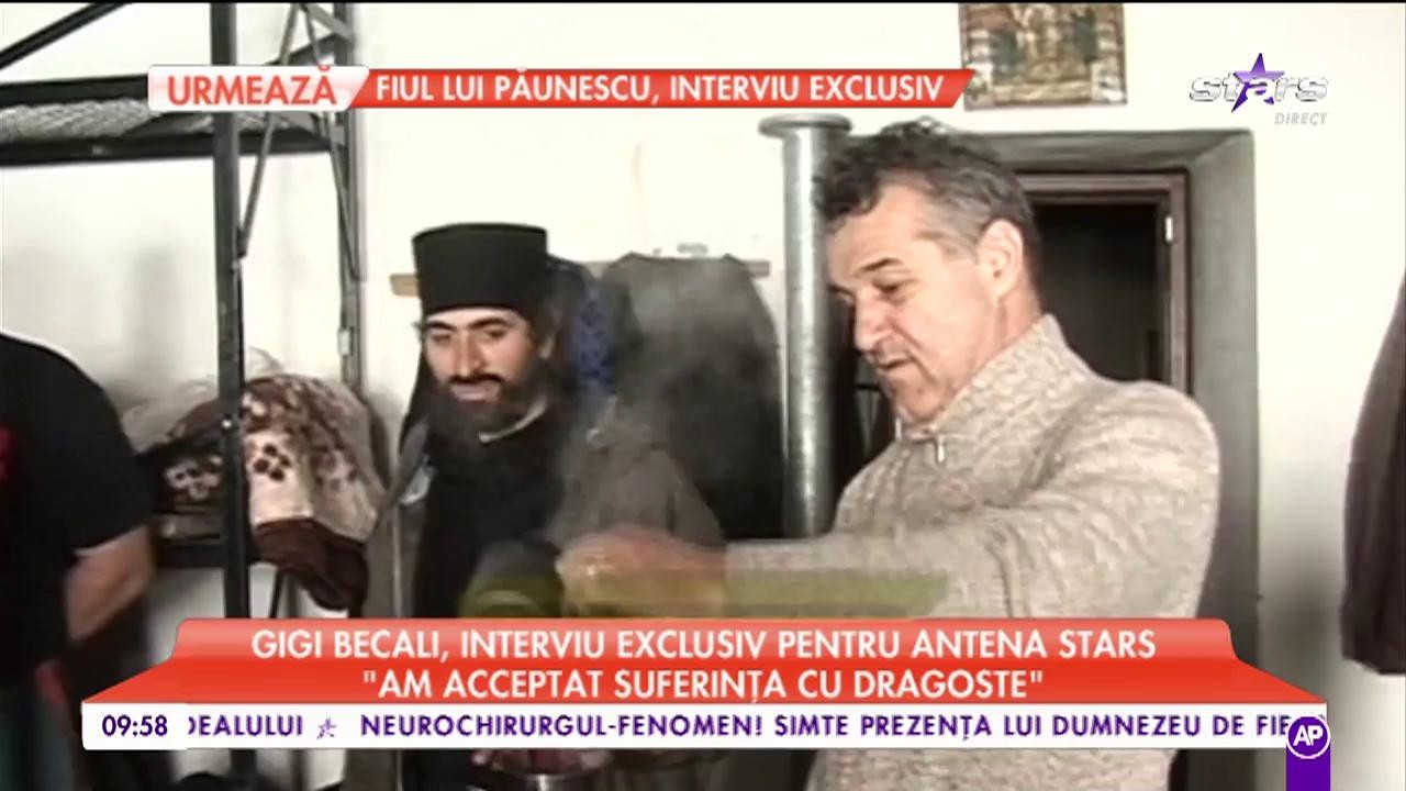 Gigi Becali, interviu exclusiv pentru Antena Stars: ”Pe unii îi înșală diavolul”