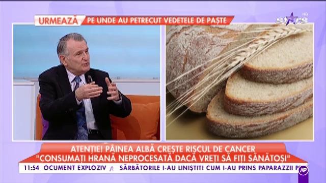 Pâinea albă, alimentul pericol pentru organismul tău. Aceasta crește riscul de cancer