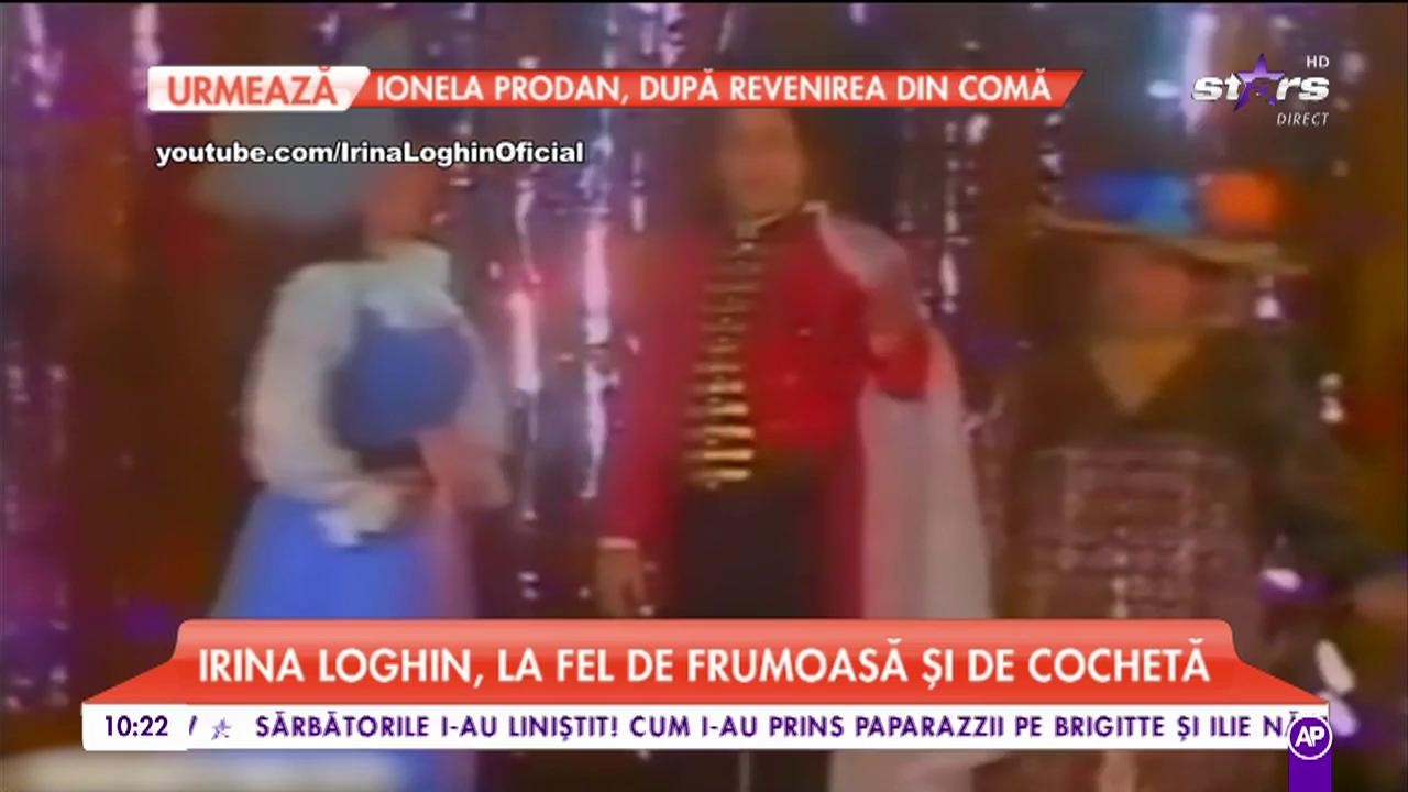 Imagini de colecție cu Irina Loghi și Ion Dolănescu. Cum făceau show în urmă cu 40 de ani