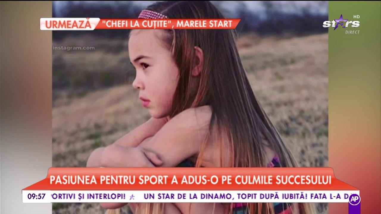 La doar opt ani este fitness influencer. Pasiunea pentru sport a adus-o pe culmile succesului