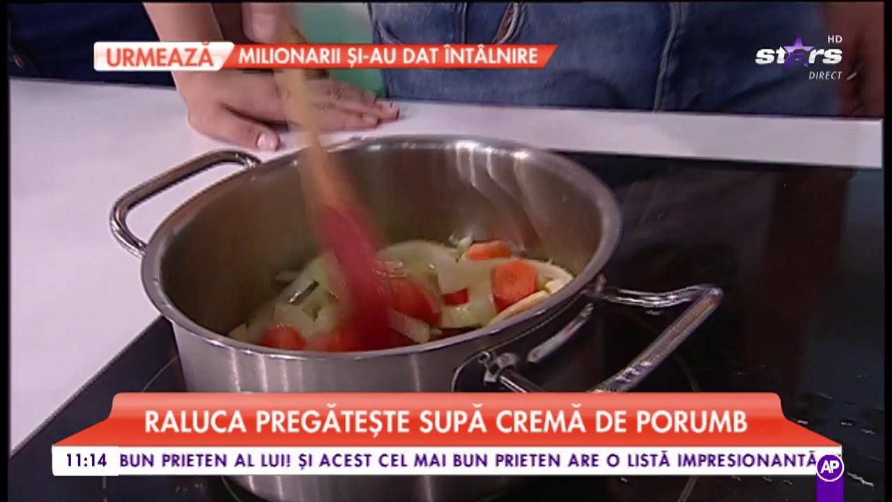 Ralu ne pregătește „Supă cremă de porumb”