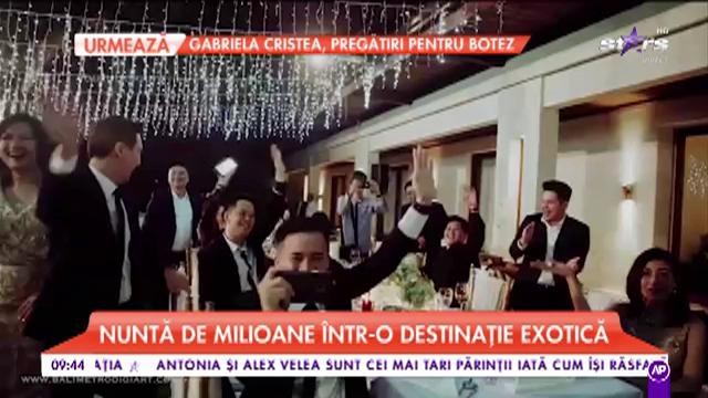 Nuntă de milioane într-o destinație exotică din Bali. Ceremonia și petrecerea au avut loc în aer liber