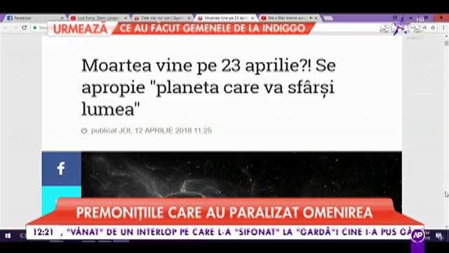 Dezvăluiri înspăimântătoare! Se apropie planeta care va sfârși lumea