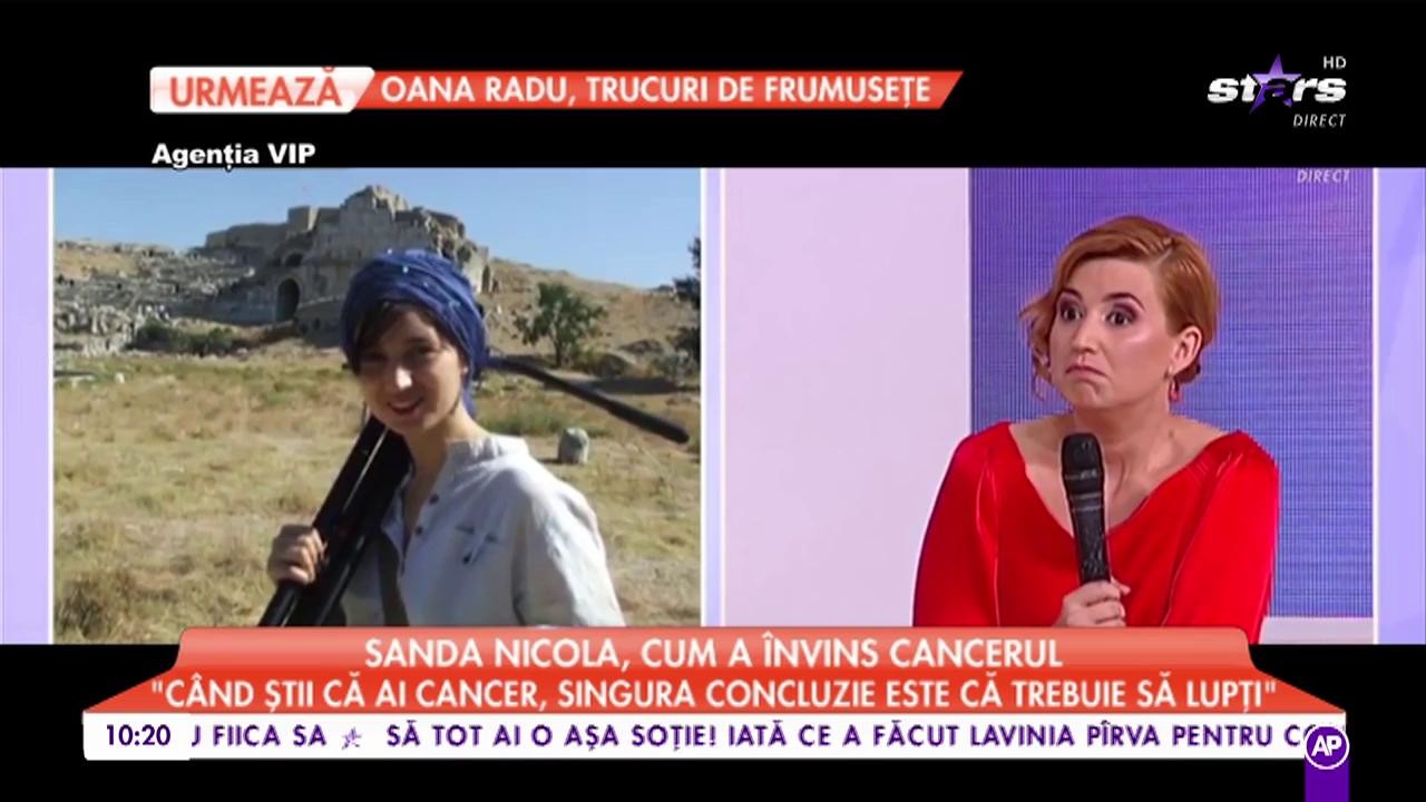 Cum a învins Sanda Nicola cancerul: „Când știi că ai cancer, singura concluzie e că trebuie să lupți”