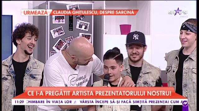 „Trouble Crew”, dans spectaculos în platoul matinalilor