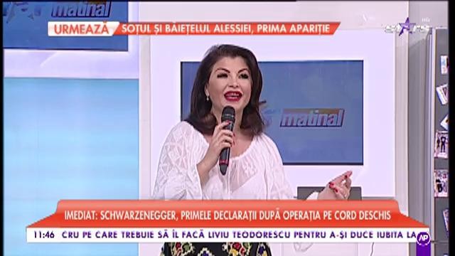 Claudia Ghițulescu a cântat la „Star Matinal”