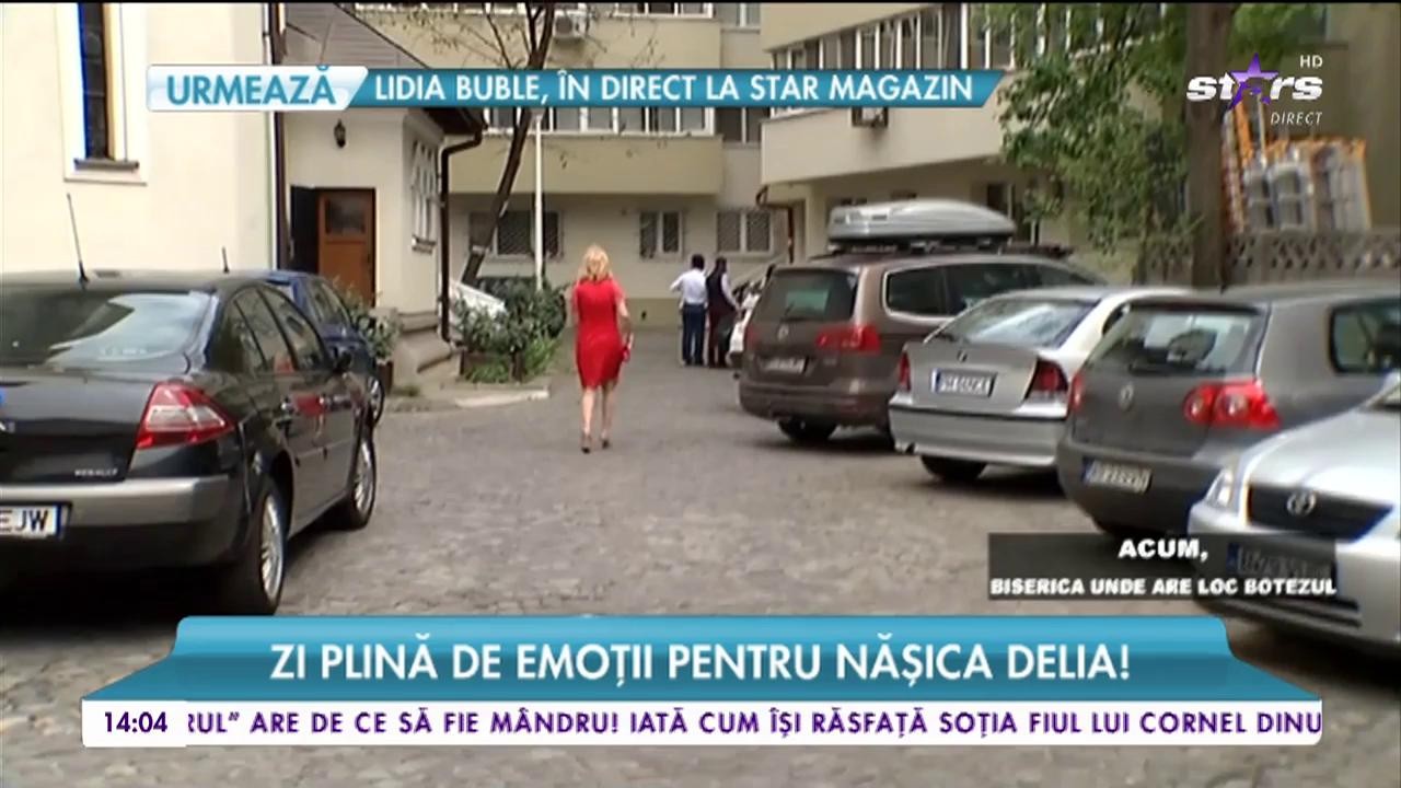 Delia &icirc;și botează nepoțica! Ce ținute au ales nașii să poarte &icirc;n ziua cea mare