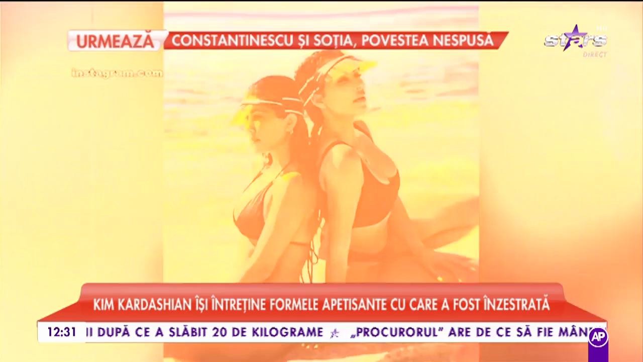 Kim Kardashian nu se lasă! Cum s-a fotografiat diva la plajă