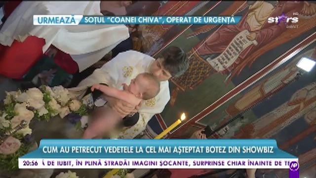 Gabriela Cristea și Tavi Clonda, petrecere de lux pentru micuța Victoria