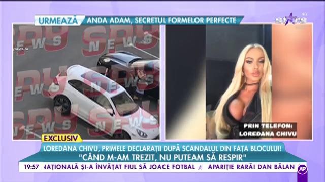 Loredana Chivu, primele declarații după scandalul din fața blocului. S-a pus în genunchi și și-a implorat iubitul să nu plece