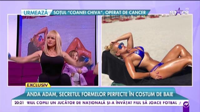 Anda Adam, secretul formelor perfecte în costum de baie. Cum să ai brațe ferme și abdomen cu pătrățele chiar și după naștere