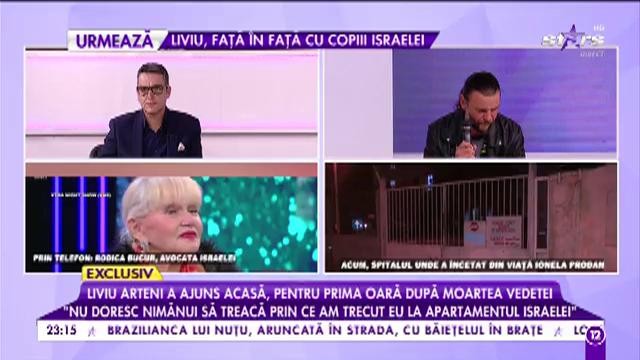 Răsturnare de situație &icirc;n cazul moștenirii Israelei. Liviu Arteni a ajuns acasă, pentru prima oara după moartea fostei sale soții