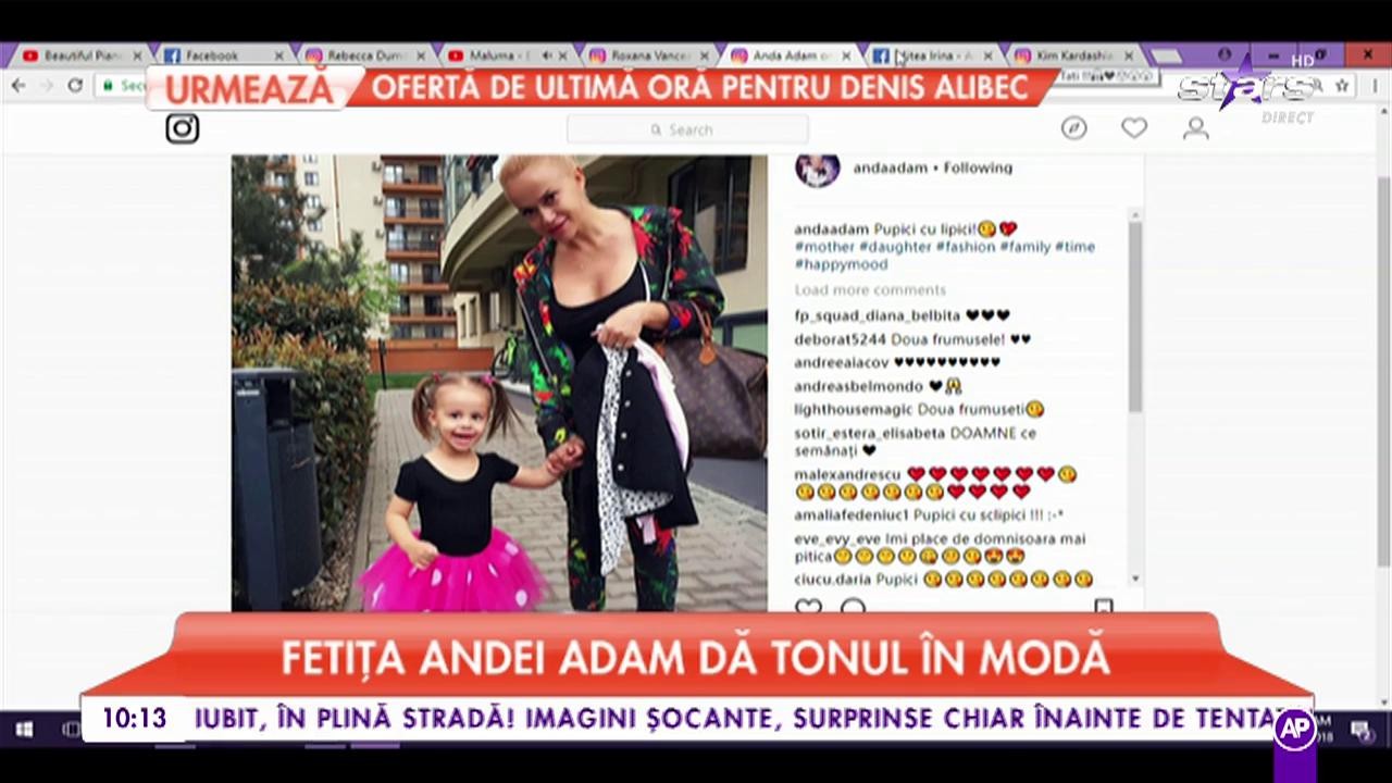 Ce au mai făcut vedetele pe rețelele de socializare - Anda Adam, Nicolae Mitea și Kim Kardashian