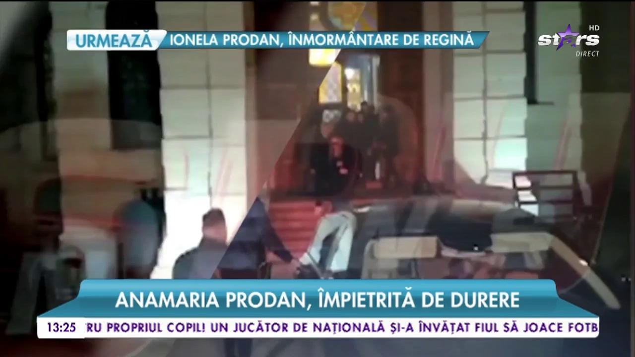 Scene devastatoare la căpăt&acirc;iul Ionelei Prodan. Anamaria, &icirc;mpietrită de durere