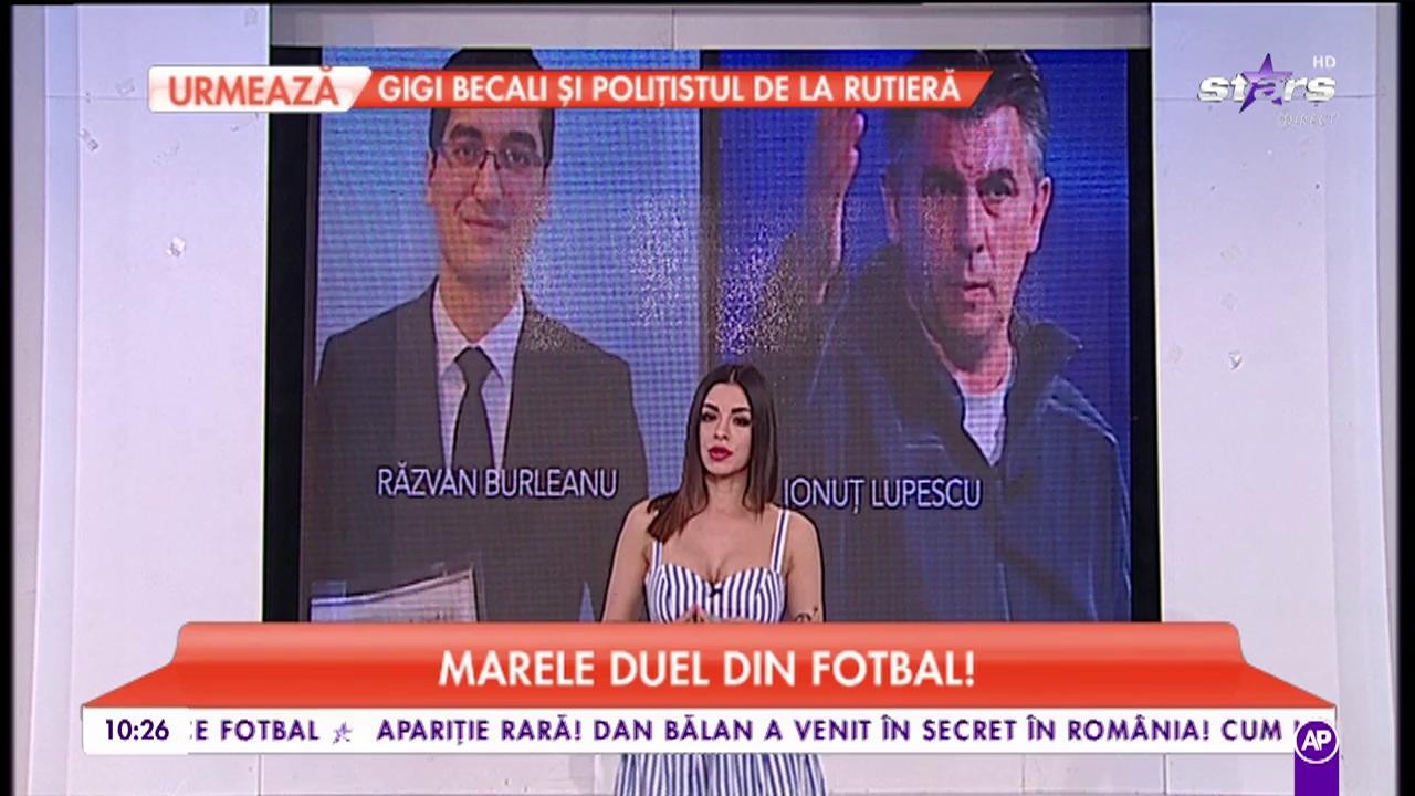 Ionuț Lupescu și Răzvan Burleanul, marele duel în fotbal