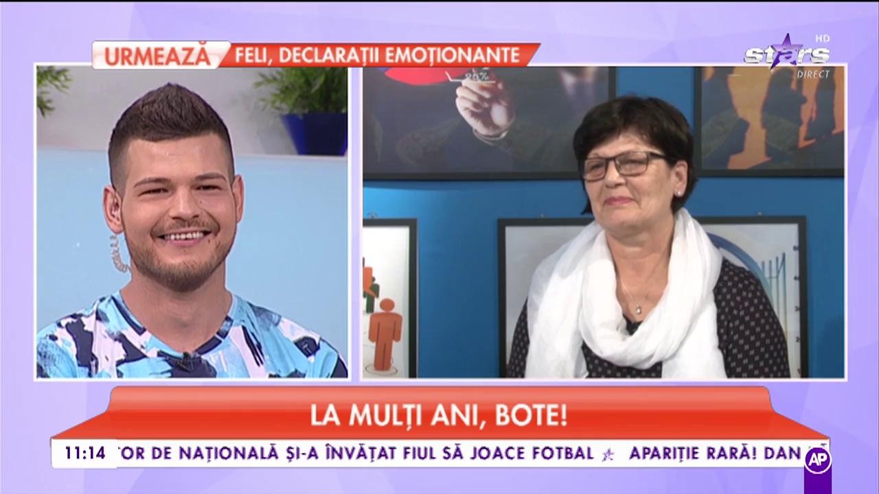 La mulți ani, Bote! Mama lui Răzvan, interviu în lacrimi!