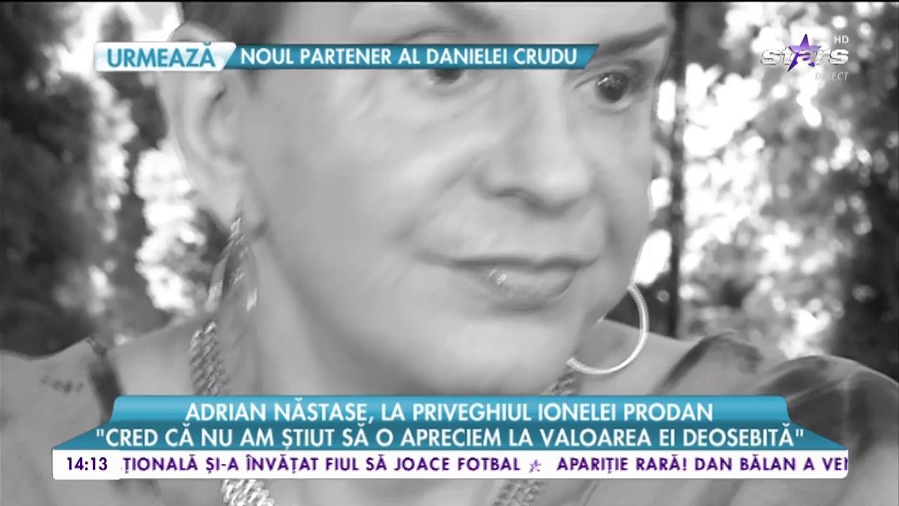 Adrian Năstase, la priveghiul Ionelei Prodan: &rdquo;A fost un om minunat, cu un talent formidabil&rdquo;