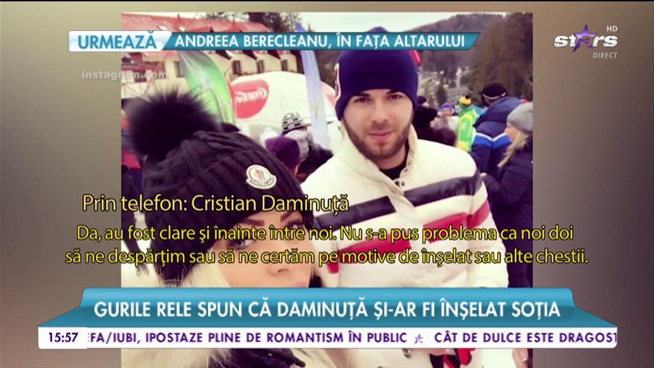La doar patru luni după nuntă, Cristian Daminuţă şi Iasmina au divorțat!