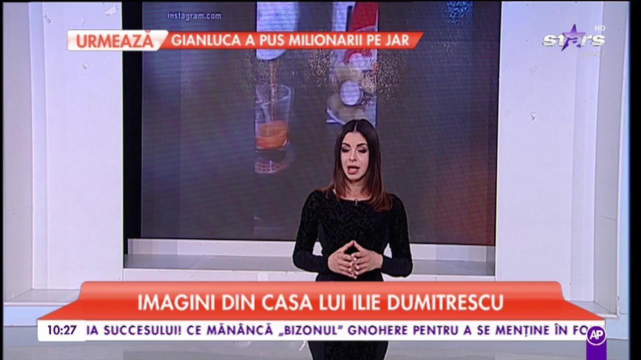 Imagini din casa lui Ilie Dumitrescu