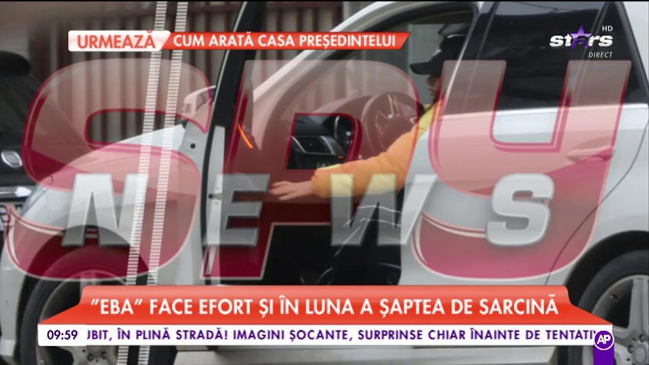 ”Eba își pune sarcina în pericol. E pe ultima sută de metri cu sarcina, dar nu renunță la sport