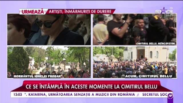 Cimitirul Bellu, ne&icirc;ncăpător pentru cei care au iubit-o pe Ionela Prodan, regretata c&acirc;ntăreață de muzică populară