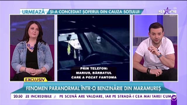 Fenomen paranormal într-o benzinărie din Maramureş! Un bărbat şi-a pozat maşina şi a dat nas în nas cu o fantomă