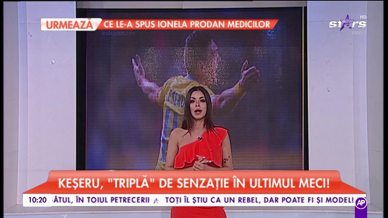 Keșeru, ”triplă” de senzație în ultimul meci