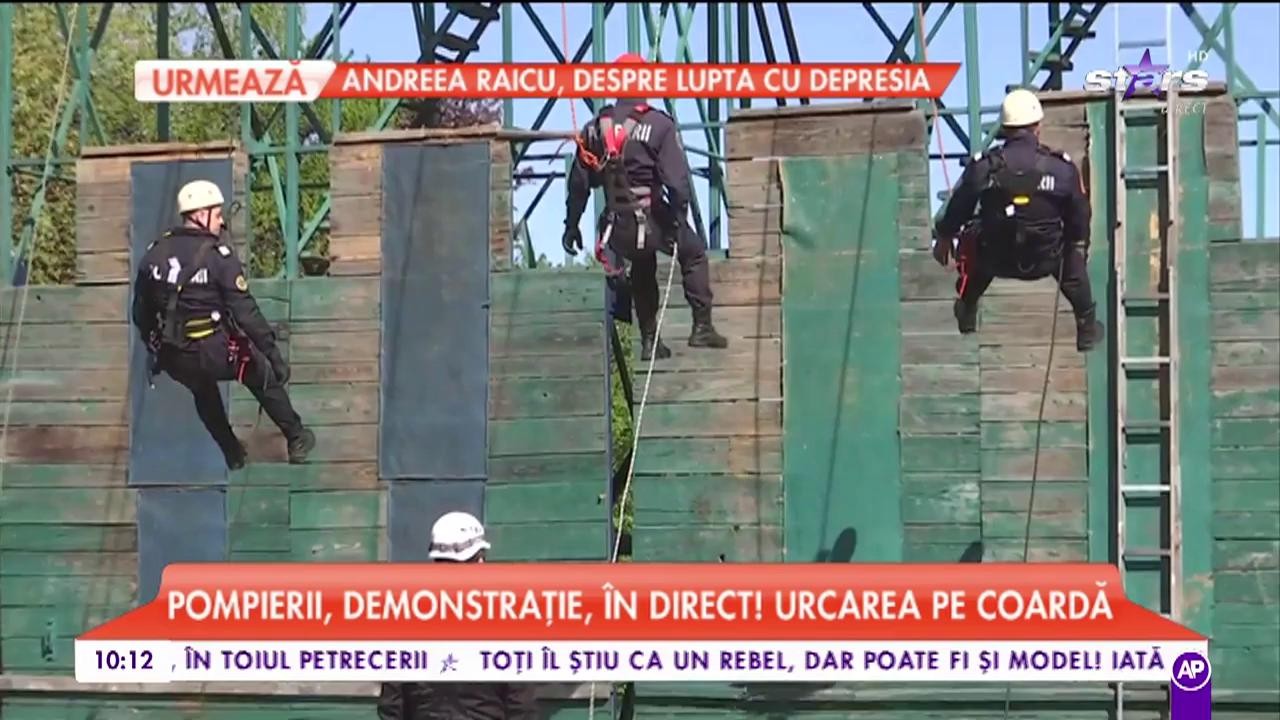 Operațiune fără precedent! 22 de pompieri sunt testați, în direct