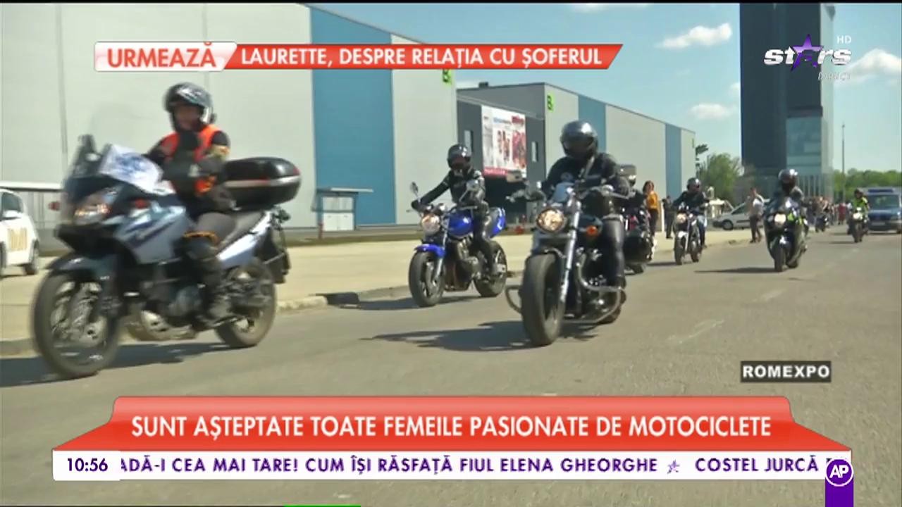 Prima paradă moto exclusiv feminiă. Sunt așteptate toate femeile pasionate de motociclete