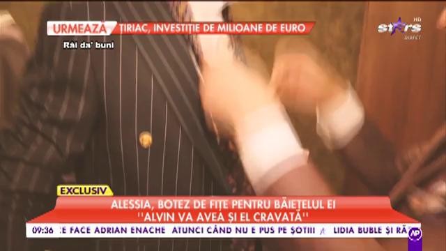 Alessia şi-a ales ţinuta pentru cea mai importantă zi din viaţa ei!