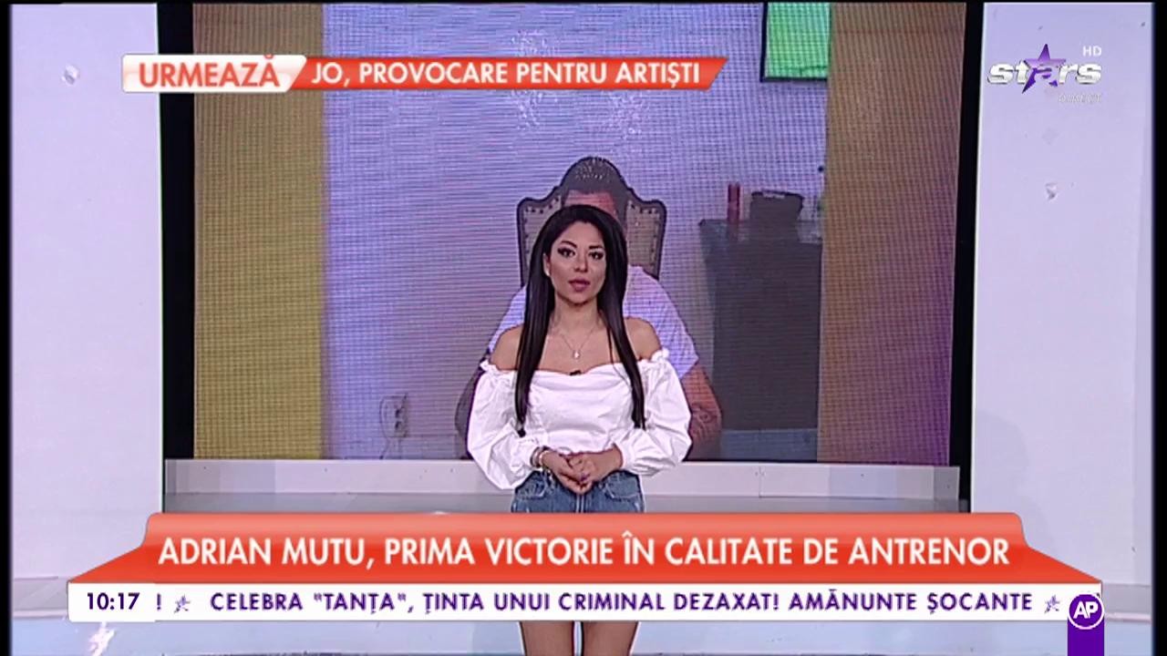 Adrian Mutu, prima victorie în calitate de antenor.