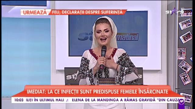 Irina Birou cântă la Star Matinal