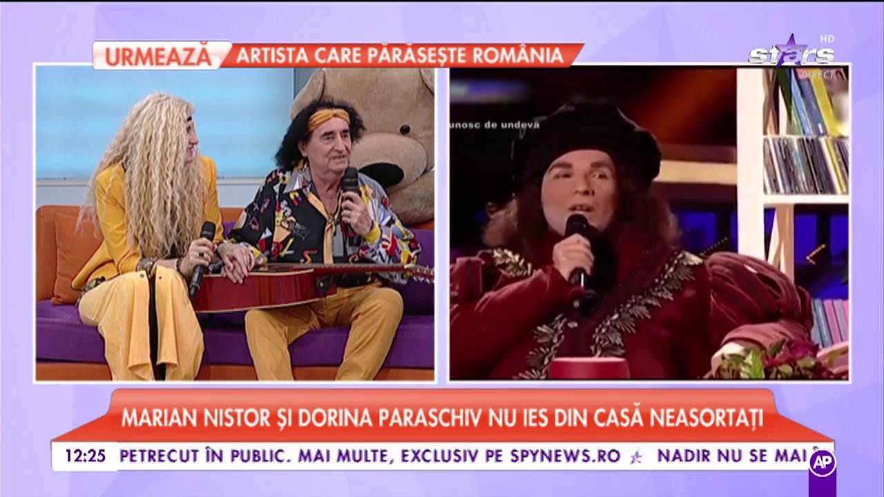 Marian Nistor și Dorina Paraschiv, un cuplu model. Cei doi nu ies din casă neasortați