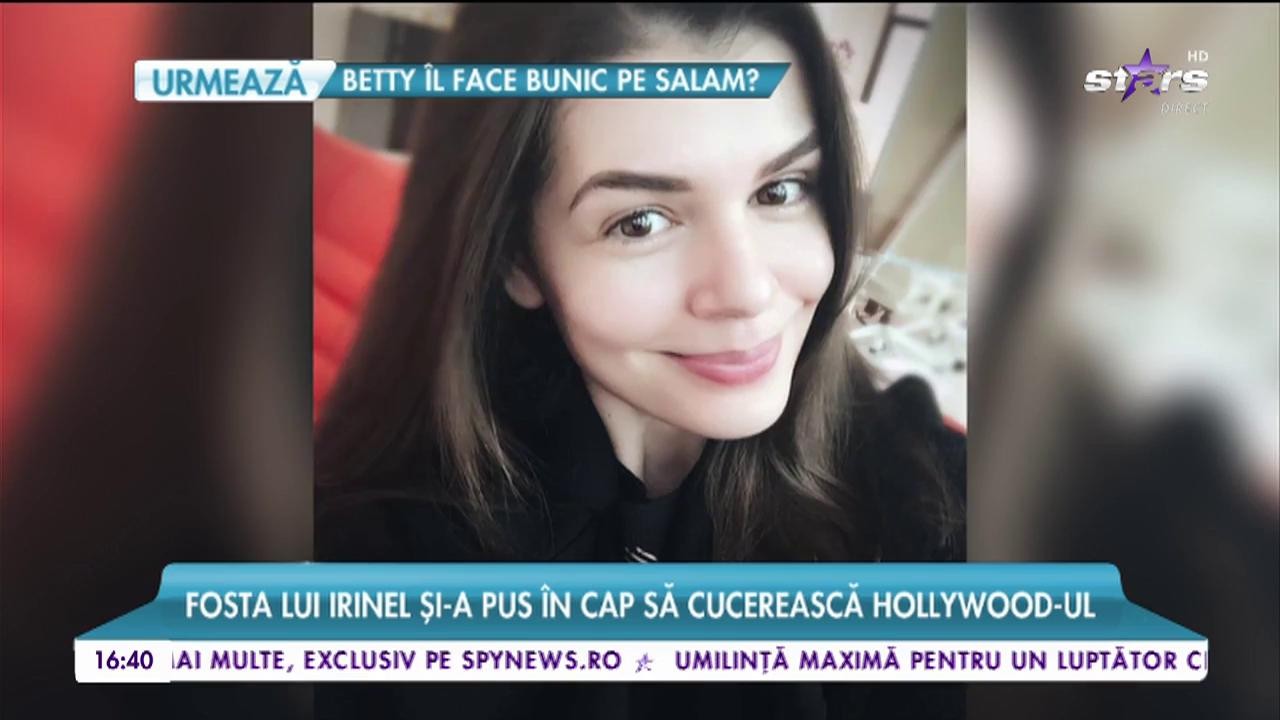 Monica Gabor țintește tot mai sus. Fosta lui Irinel și-a pus &icirc;n cap să cucerească Hollywood-ul