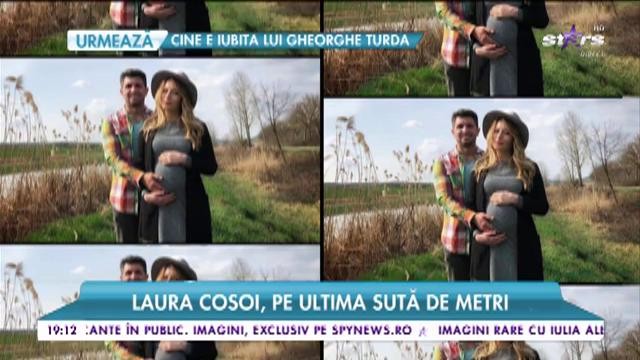 Laura Cosoi, pe ultima sută de metri. Frumoasa vedetă se pregătește să devină mămică pentru prima oară