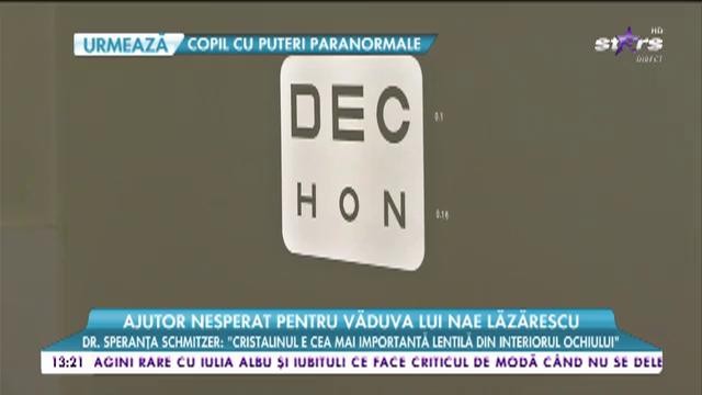 Ajutor nesperat pentru văduva lui Nae Lăzărescu. Soția regretatului actor a ajuns pe m&acirc;na medicilor