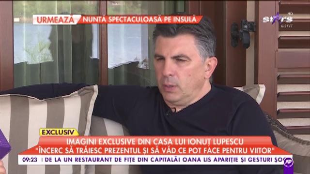 Imagini exclusive din casa lui Ionuț Lupescu: „Încerc să trăiesc prezentul și să văd ce pot face pentru viitor”