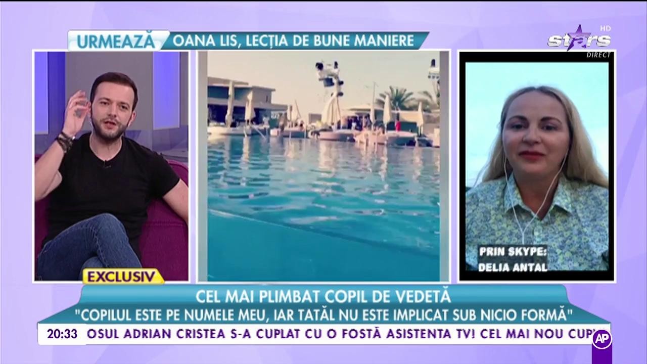 Cel mai plimbat copil de vedetă. Delia Antal: ”Dacă știam nu mergeam atât de departe”