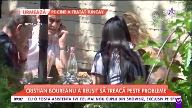 Cristian Boureanu a reușit să treacă peste probleme. Cum se respectă la terasă cu iubita și prietenii