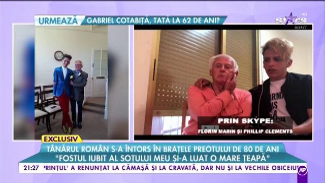 Tânărul român s-a întors în brațele preotului de 80 de ani. Vor ajunge să locuiască totți trei sub același acoperiș?