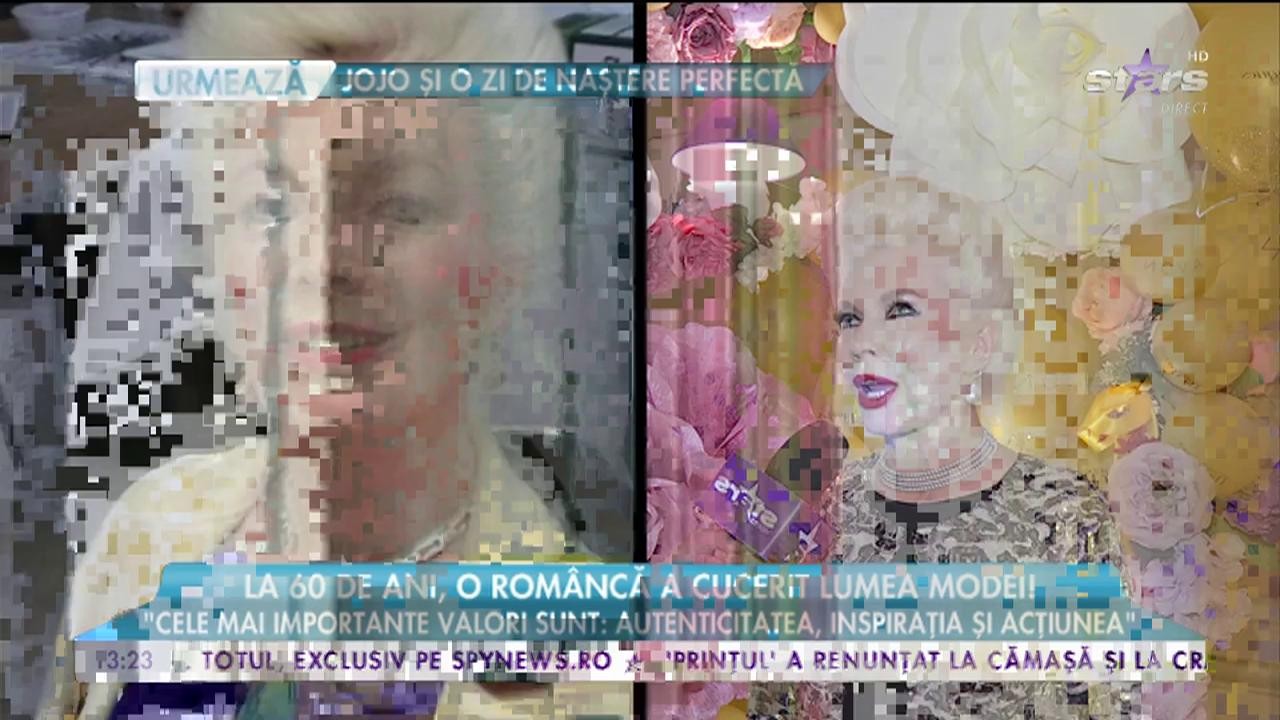 Rodica Paleologue a cucerit lumea modei. La 60 de ani stă c&acirc;te 12 ore pe tocuri