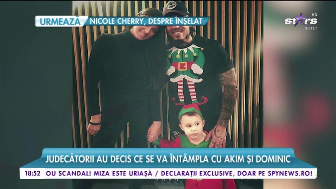 Judecătorii au decis ca Akim şi Dominic. copiii Antoniei, să poarte şi &icirc;n acte numele "Velea"