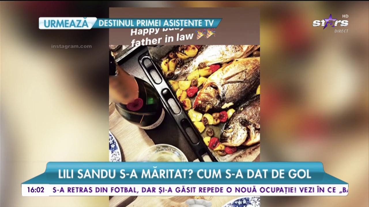 Lili Sandu s-a măritat? Cum s-a dat de gol