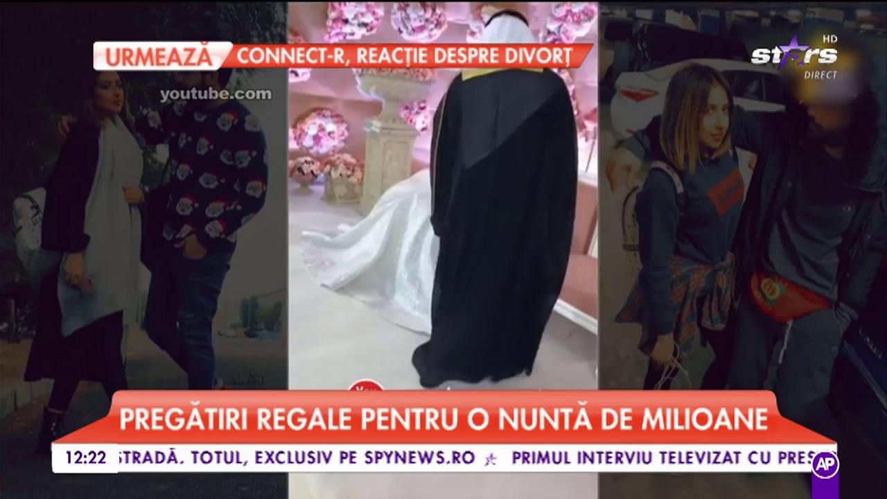 Așa arată o nuntă de șeic putred de bogat. Tortul a fost uriaș