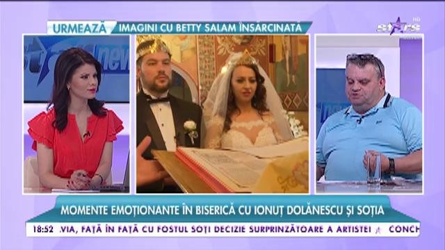 Ionuț Dolănescu și Doinița, apariție de senzație! Artistul și soția lui, din nou &icirc;n fața altarului ca nași de cununie