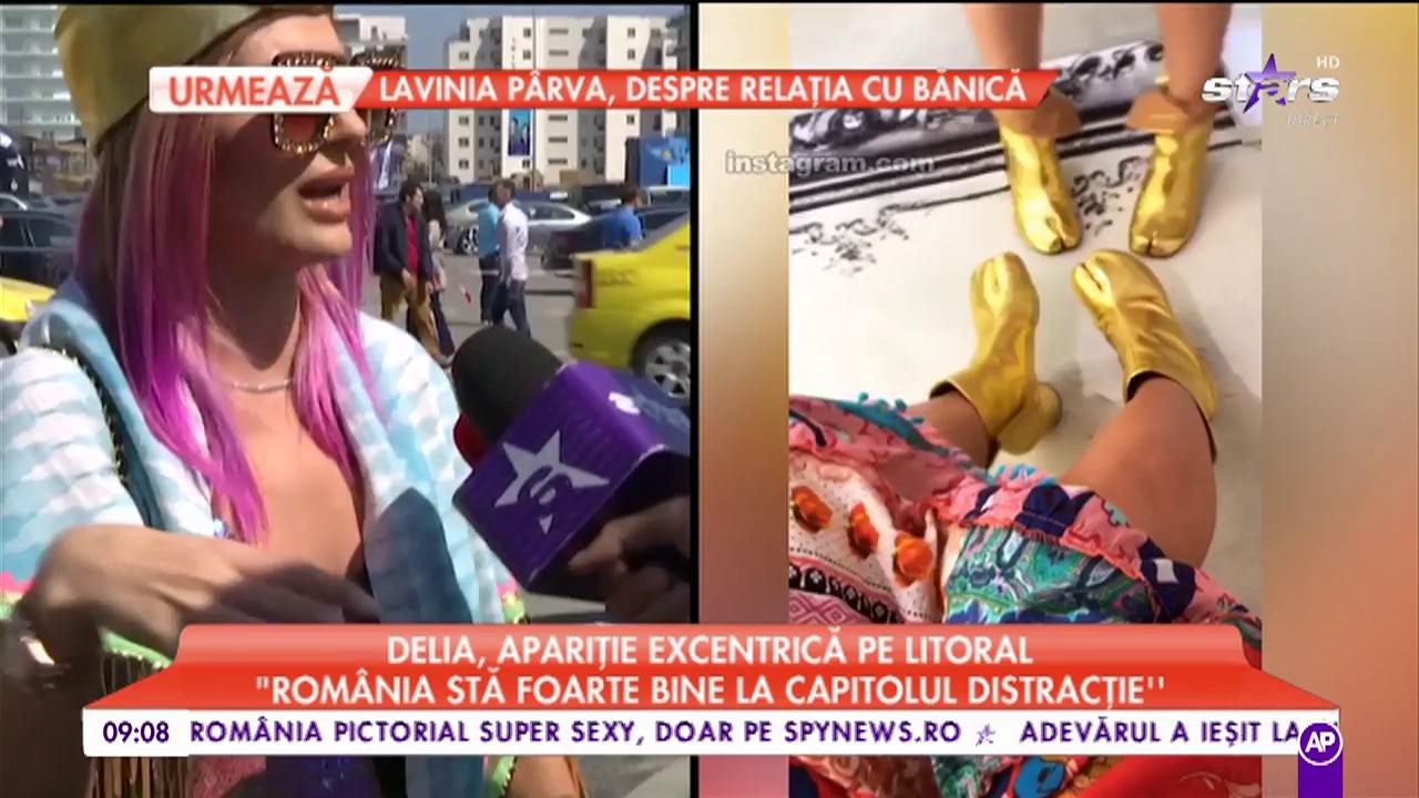 Delia, apariție excentrică pe litoral: „Avem cele mai faine petreceri”